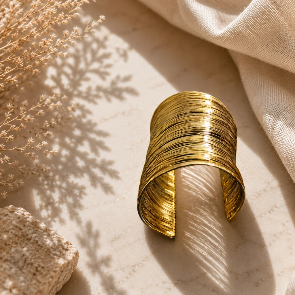 Aurora Luxe Gold Cuff