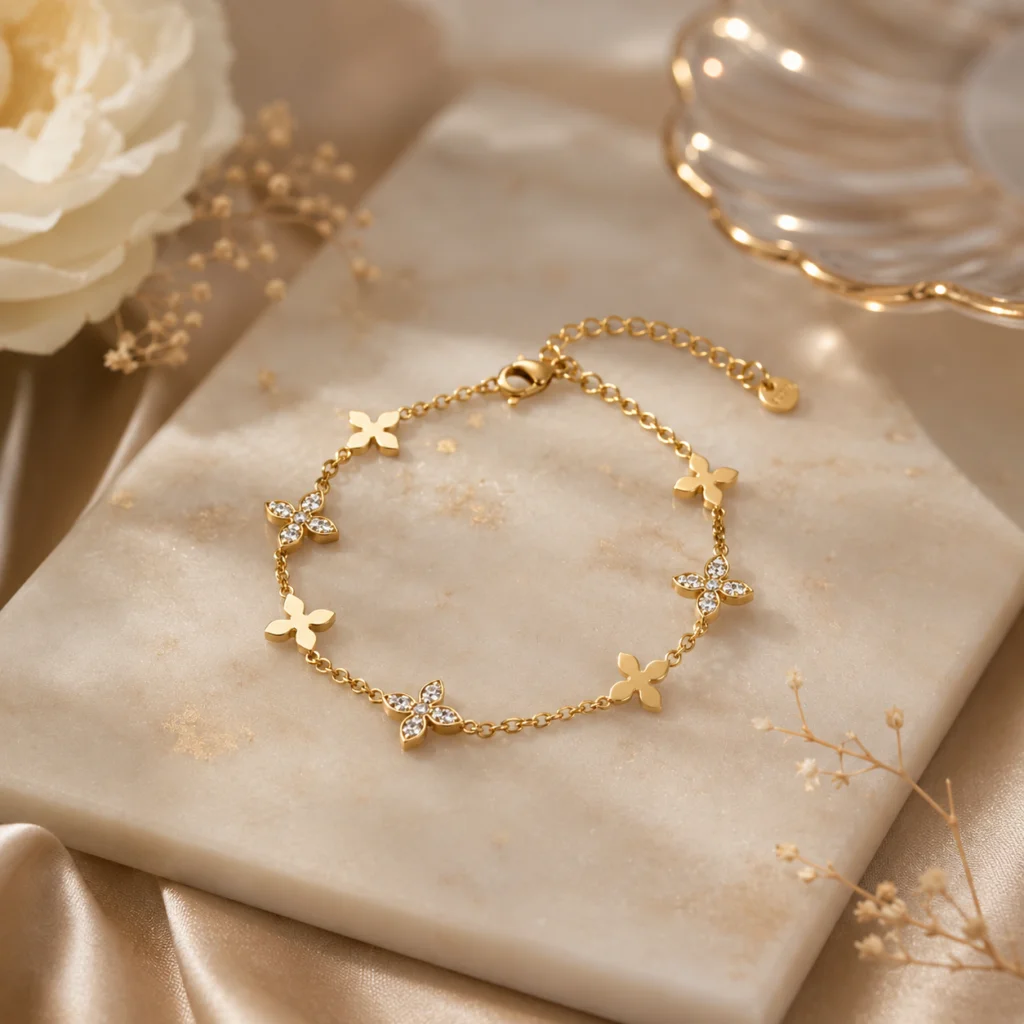 Starlight Elegance Charm Bracelet