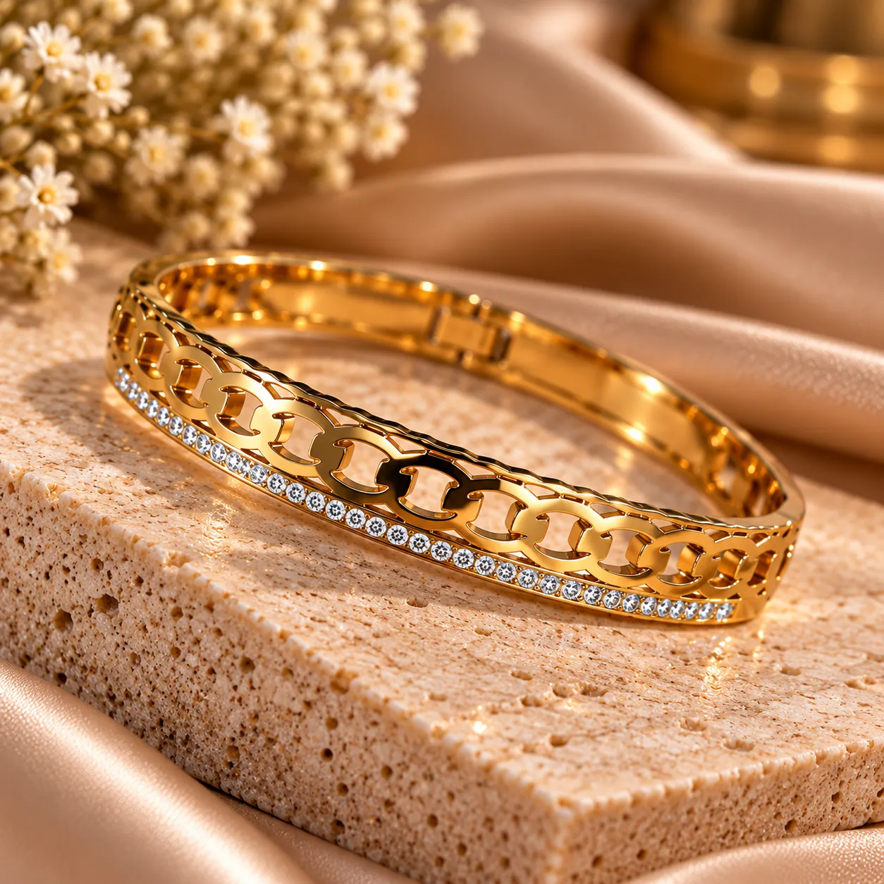 The Golden Link Luxe Bracelet