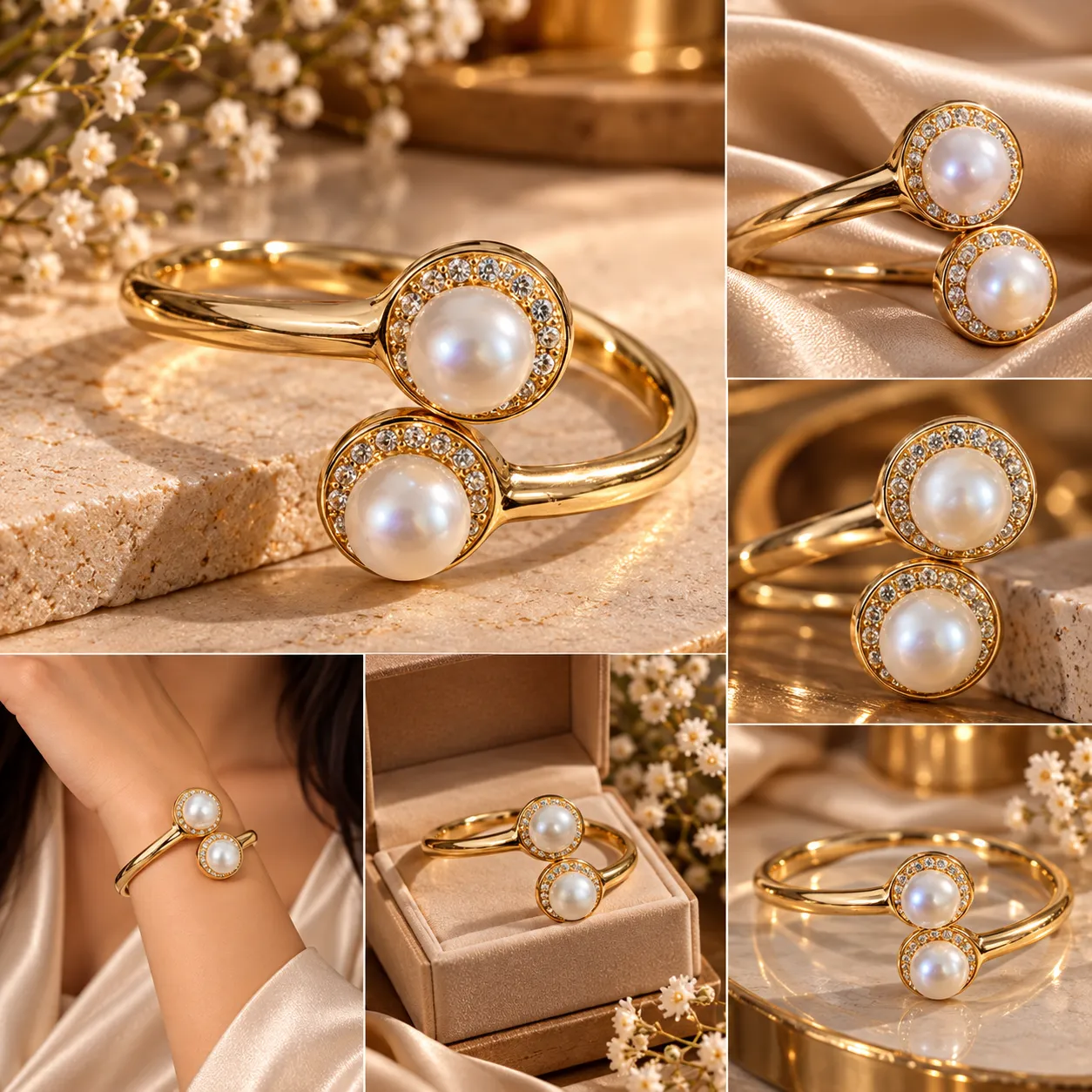 The Celestial Pearl Bracelet - Image 2