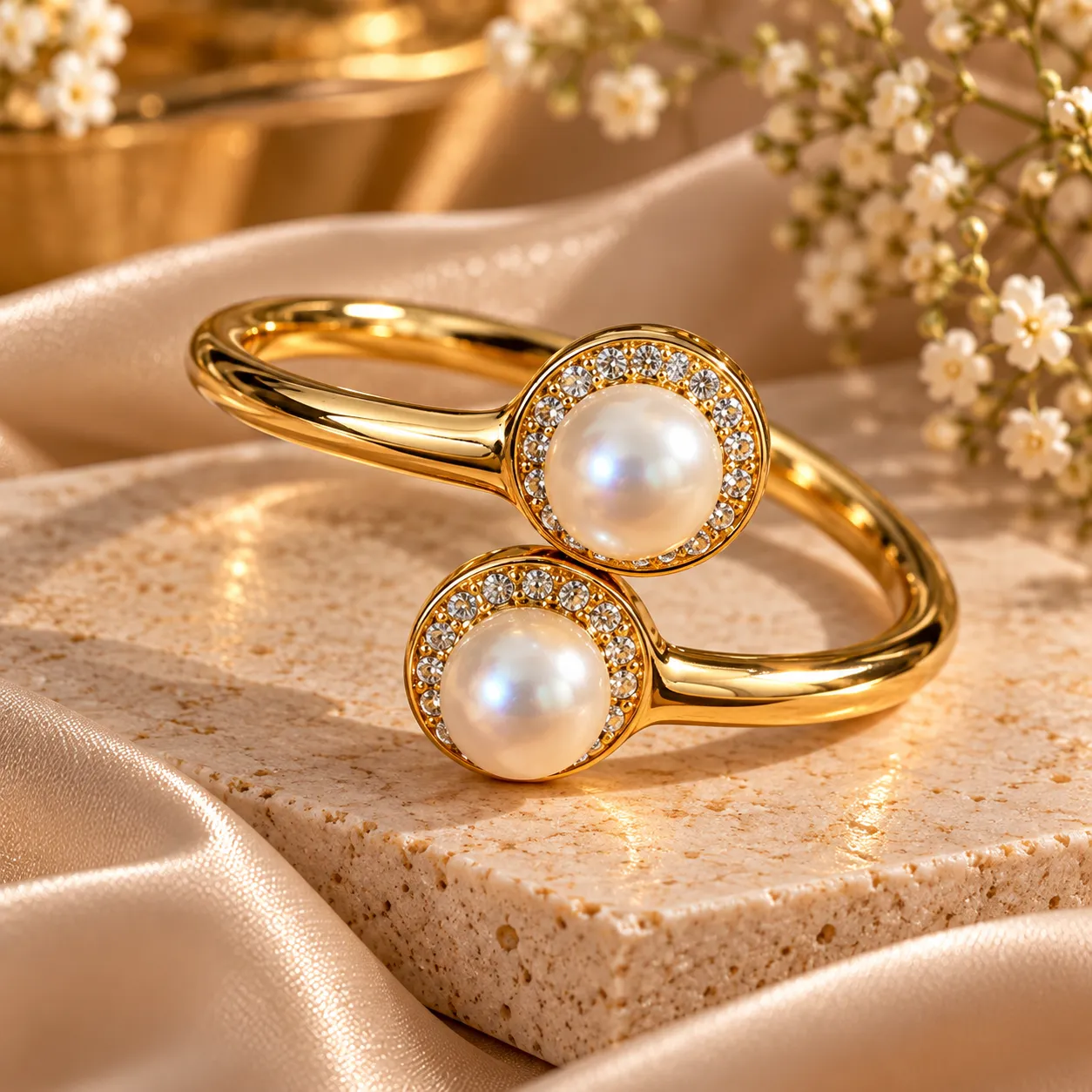 The Celestial Pearl Bracelet